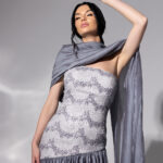 gray layali dress