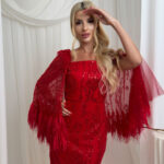 "Ellora Gown: Command the Spotlight with Timeless Elegance."